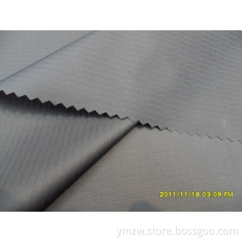 400T Small Herring Bone Pongee Twisting Jacquard Fabric